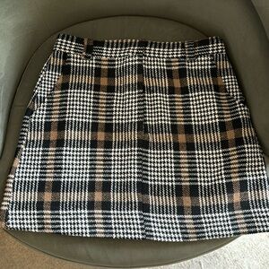 Plaid Skirt